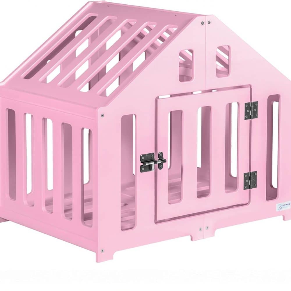 hundehütte indoor rosa/pink